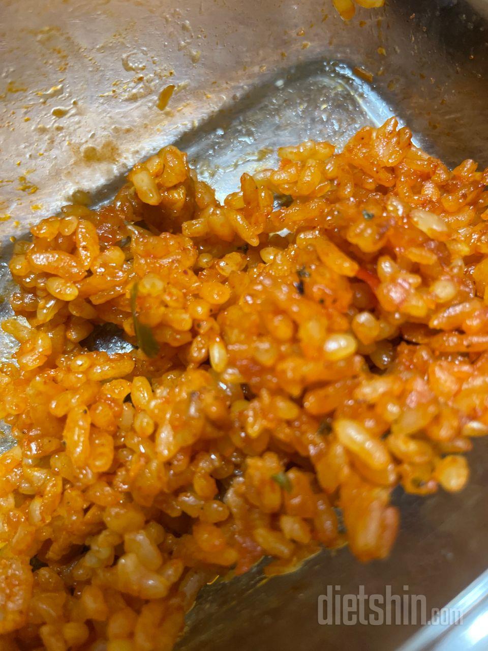 임스타보고 불닭 야채 새우 볶음밥 시