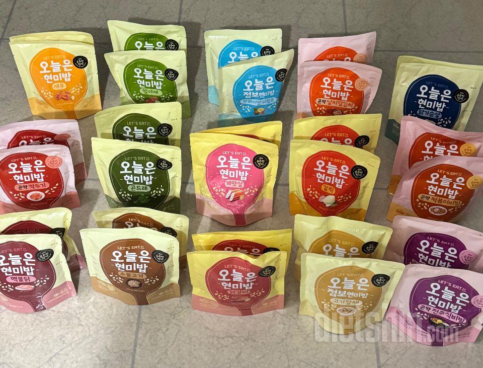 잘 받았어요 종류별로 다 먹어볼 수