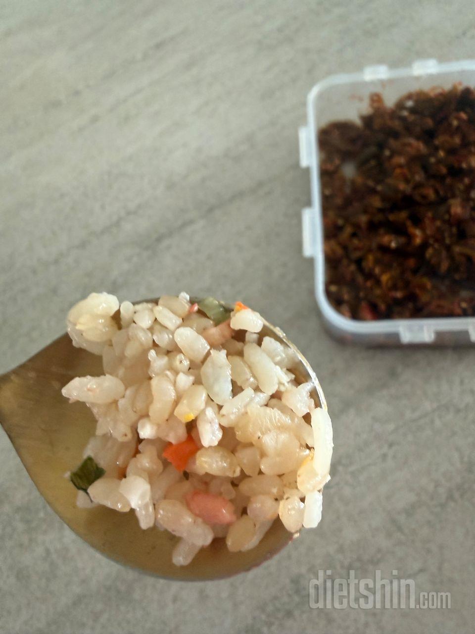 현미게살맛 먹었는데요
너무 맛있었어요