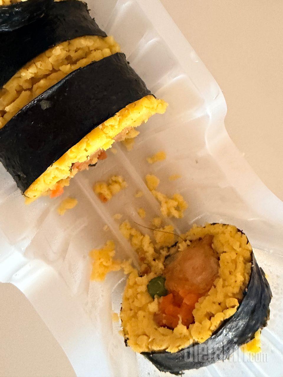 김밥에서머리카락나왓어요...