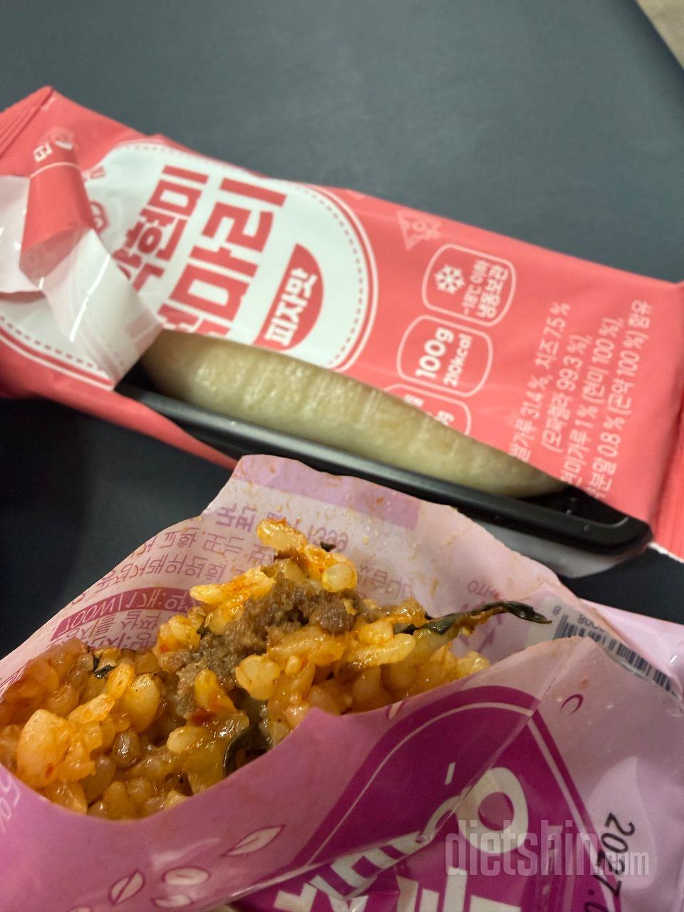 다이어트식 맞져? 두개씩 먹네여..