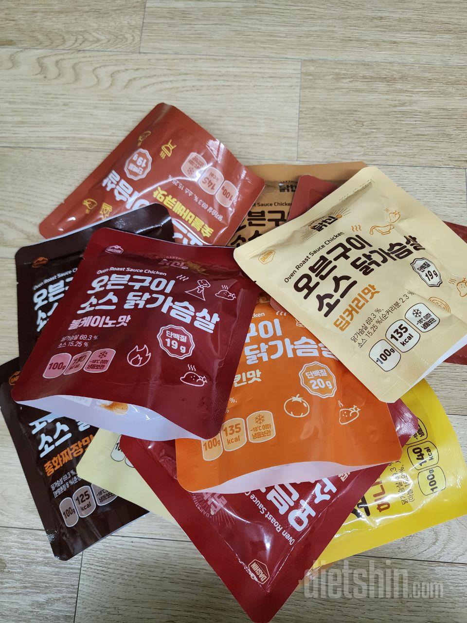 여러가지 닭가슴살 안심살 먹다가 이번