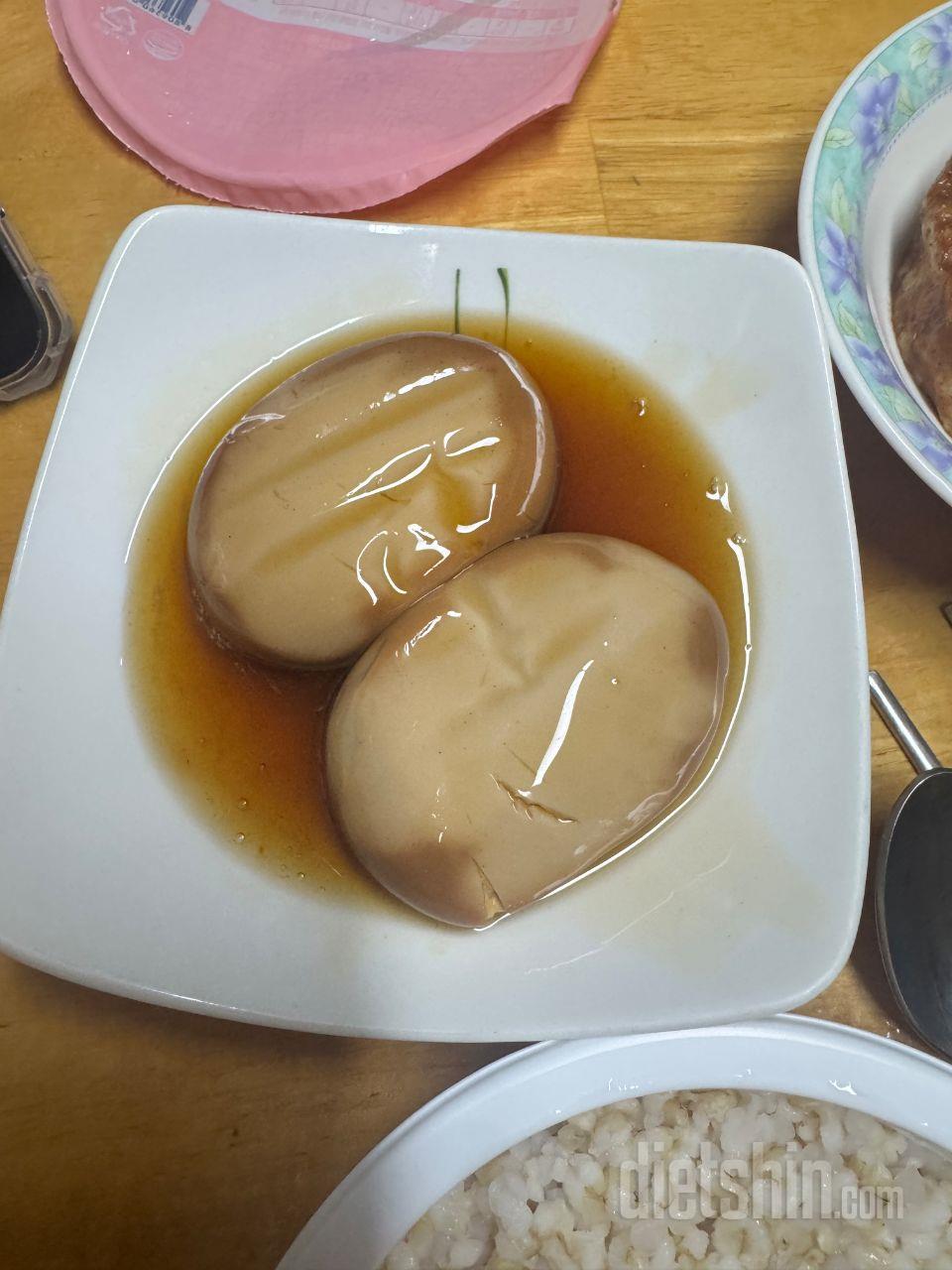 보내주신 두부스테이크랑 같이 먹었는데