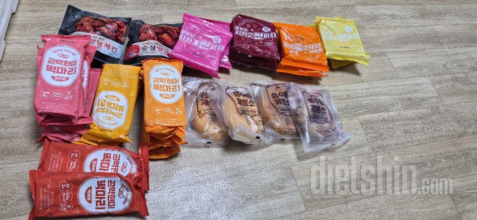 처음거래인데
골고루  주문해봤어요
마