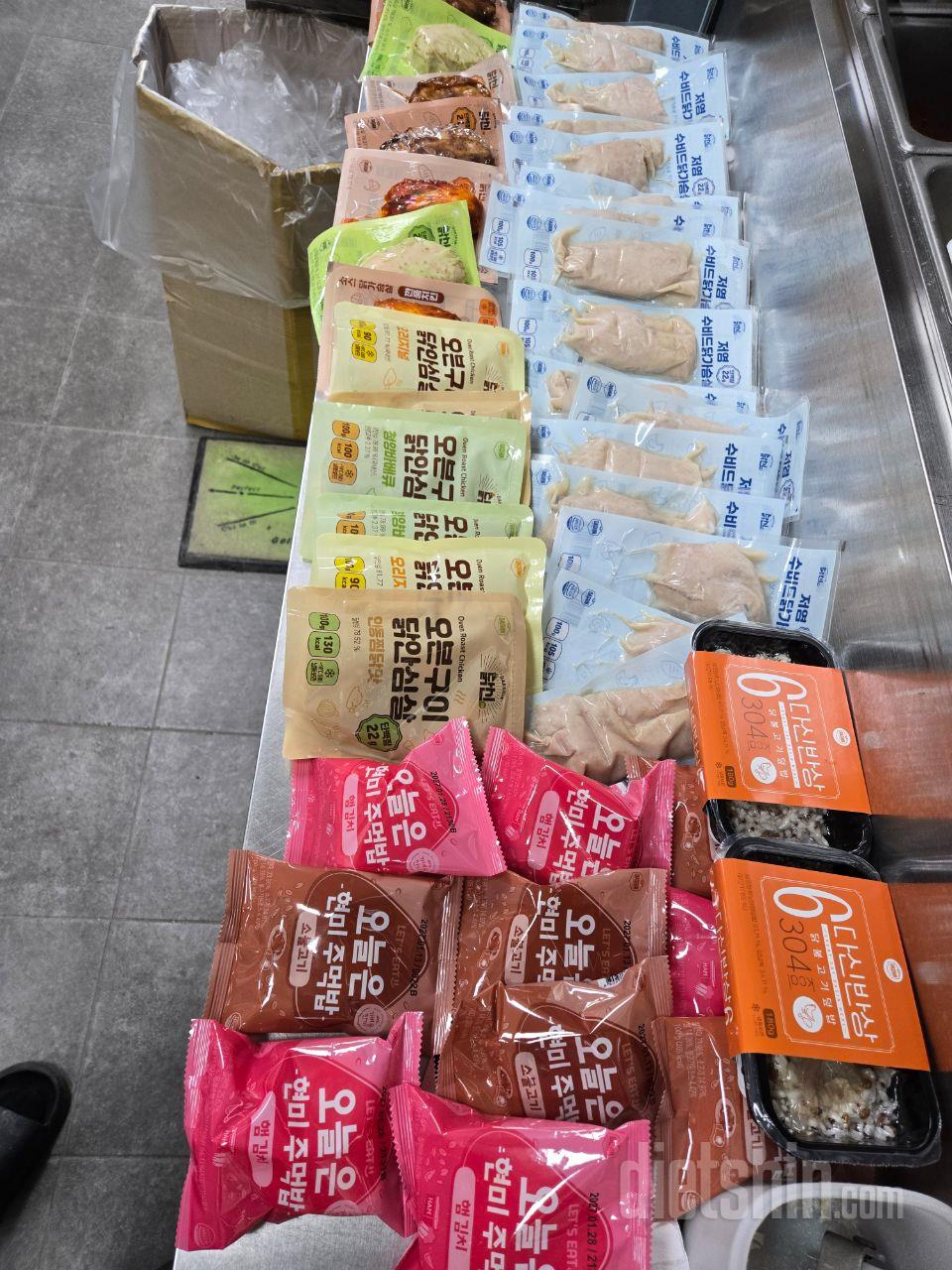 동생이 건강에 신경을 쓰면서부터 식단