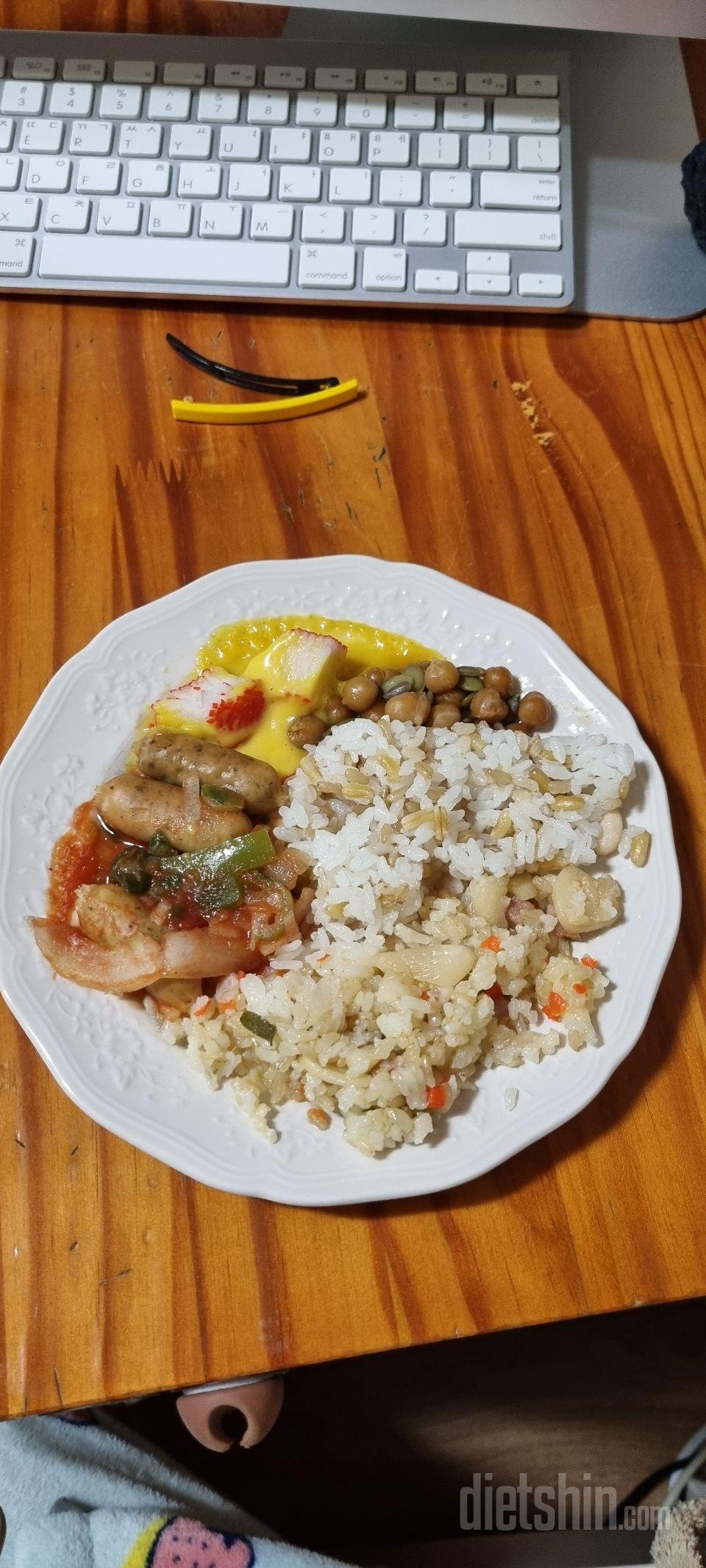 예전에 현미도시락이랑 곤약김밥 시켜먹