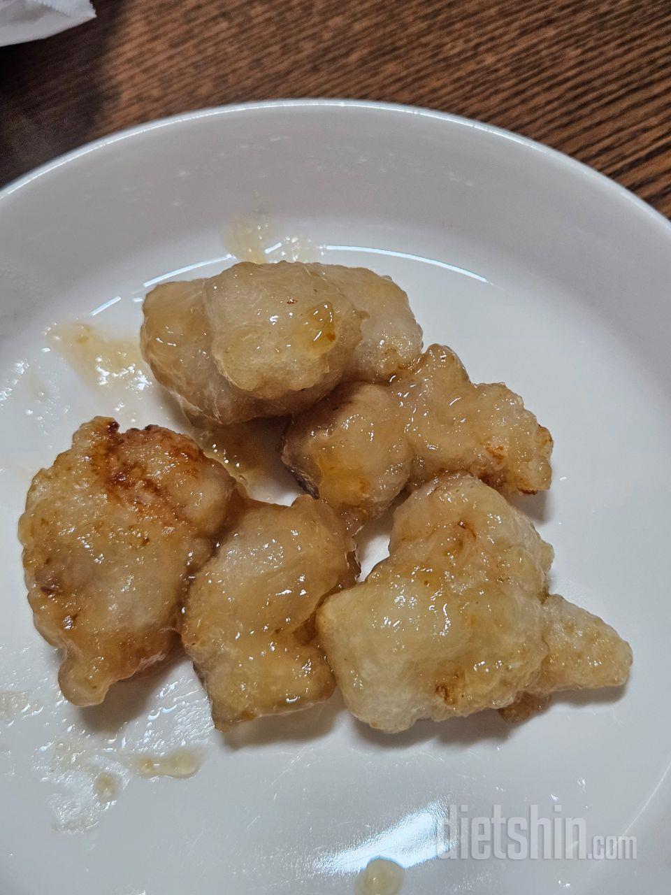 쫀독쪼독하니 달달하고 맛나더라구요 굳