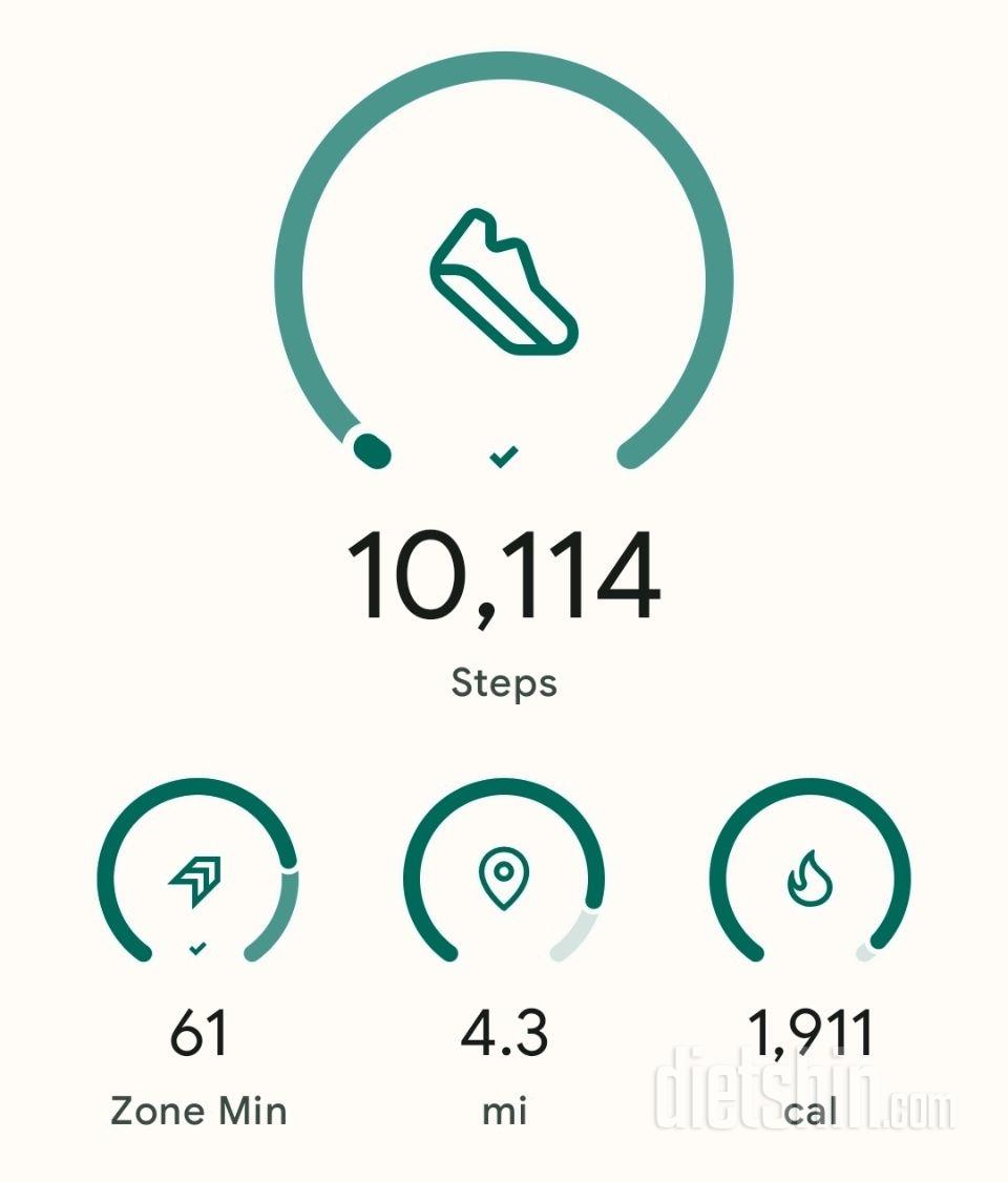 30일 만보 걷기216일차 성공!