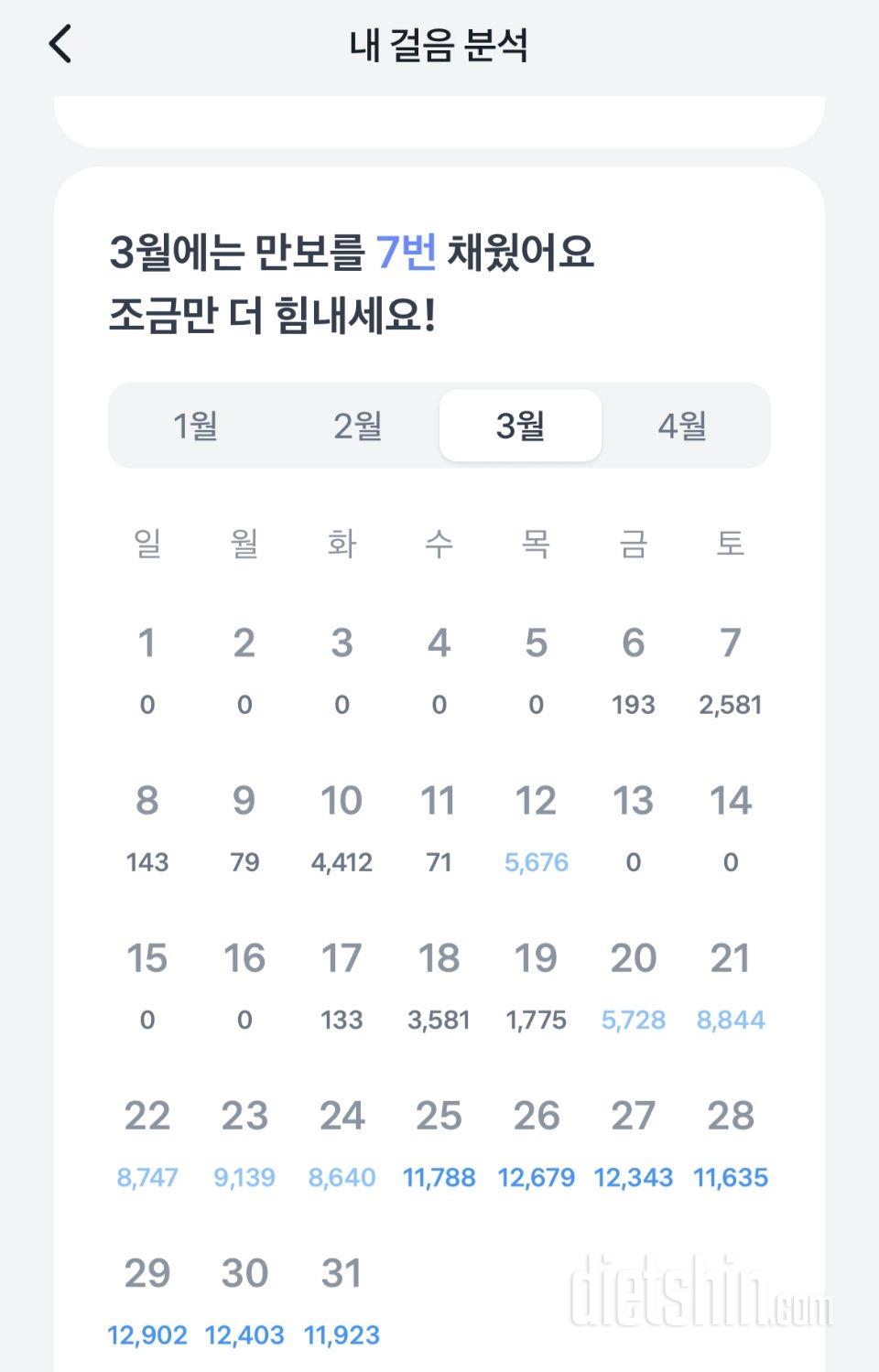 30일 만보 걷기 20일차 성공!