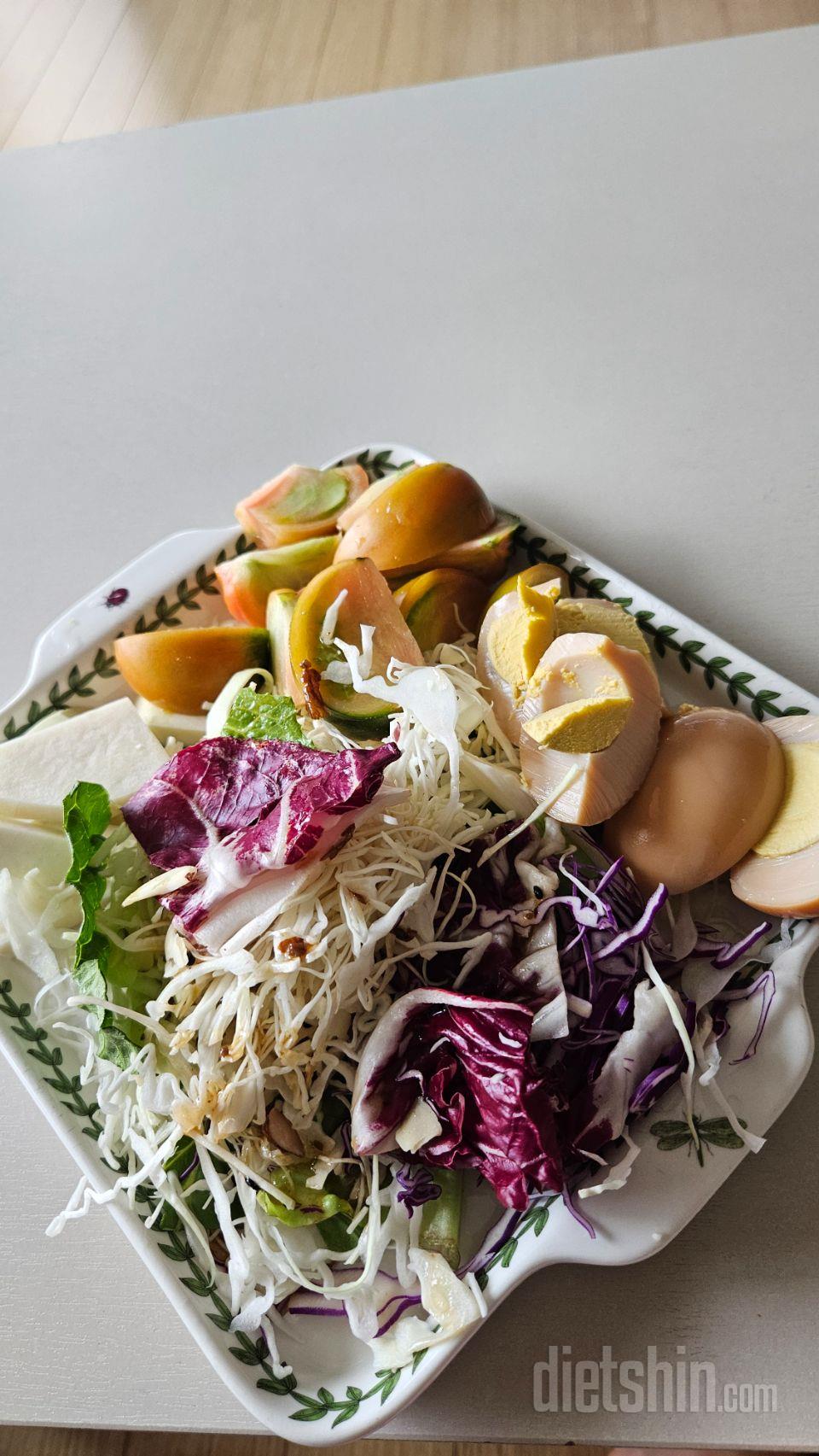 하루한끼 야채..꾸준히 챙겨먹어요