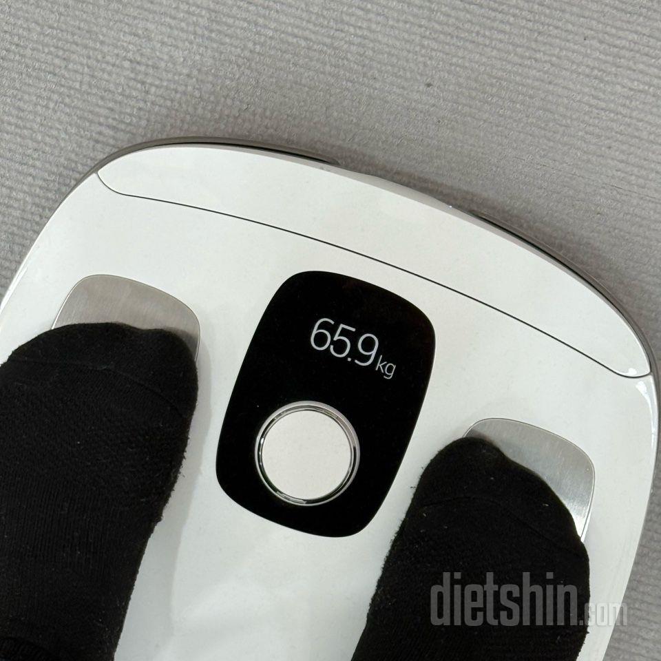 7일 아침 몸무게 재기4일차 성공!