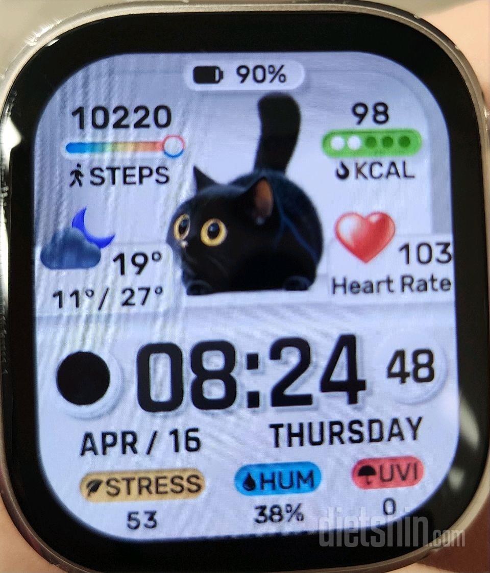 30일 만보 걷기8일차 성공!