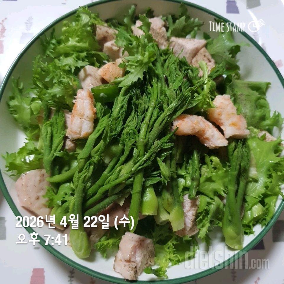 7일 하루 1끼 야채먹기47일차 성공!