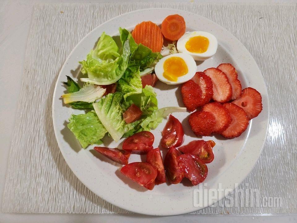 7일 하루 1끼 야채먹기2일차 성공!