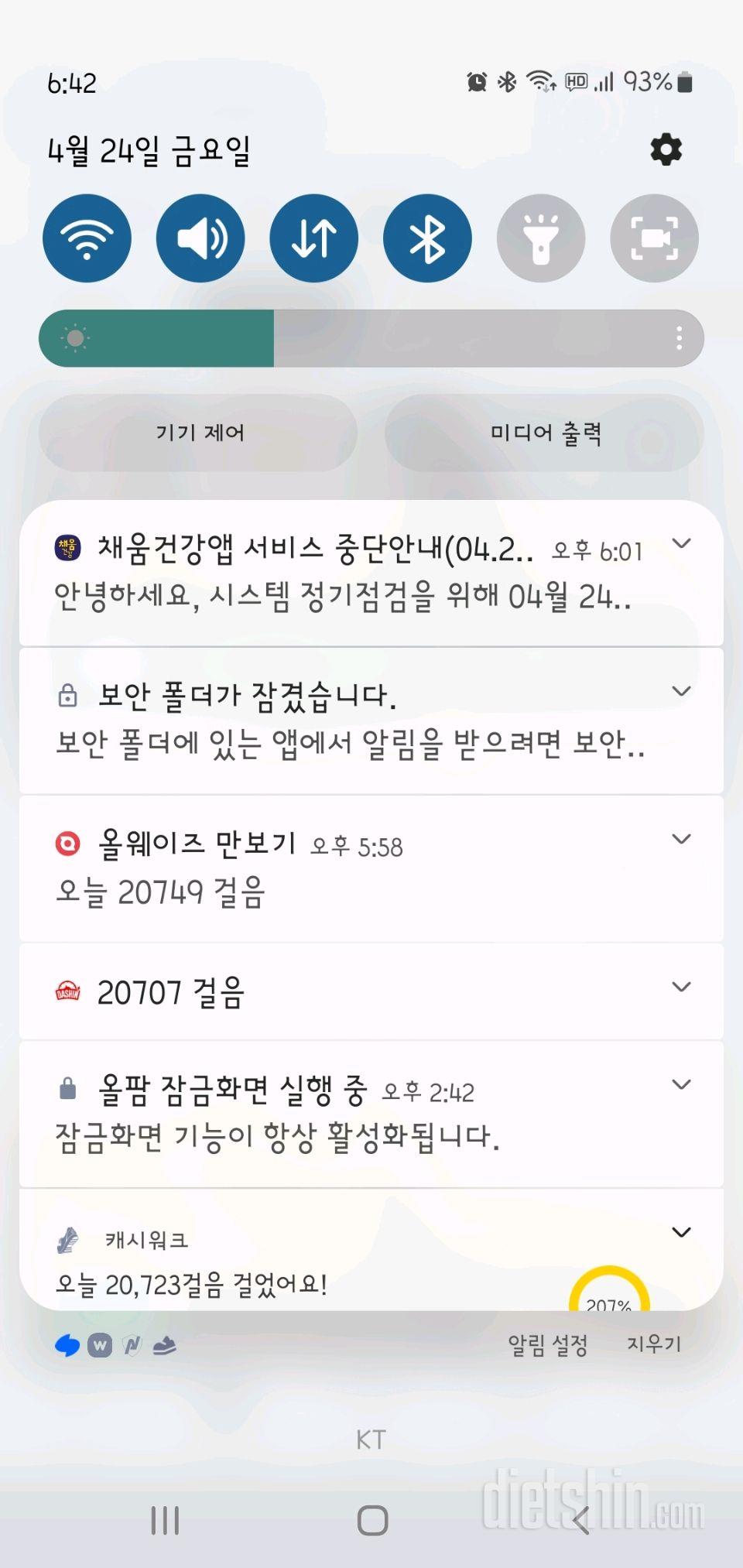 30일 만보 걷기43일차 성공!