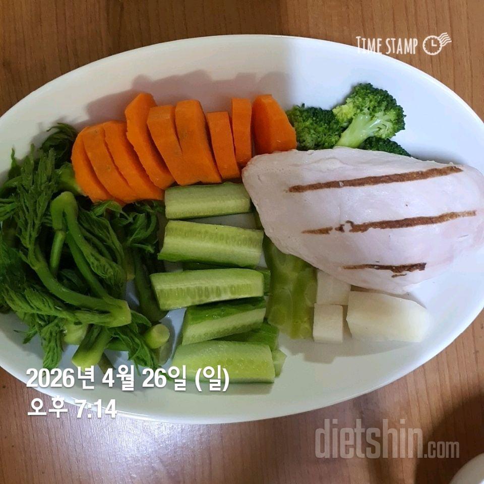 7일 하루 1끼 야채먹기51일차 성공!