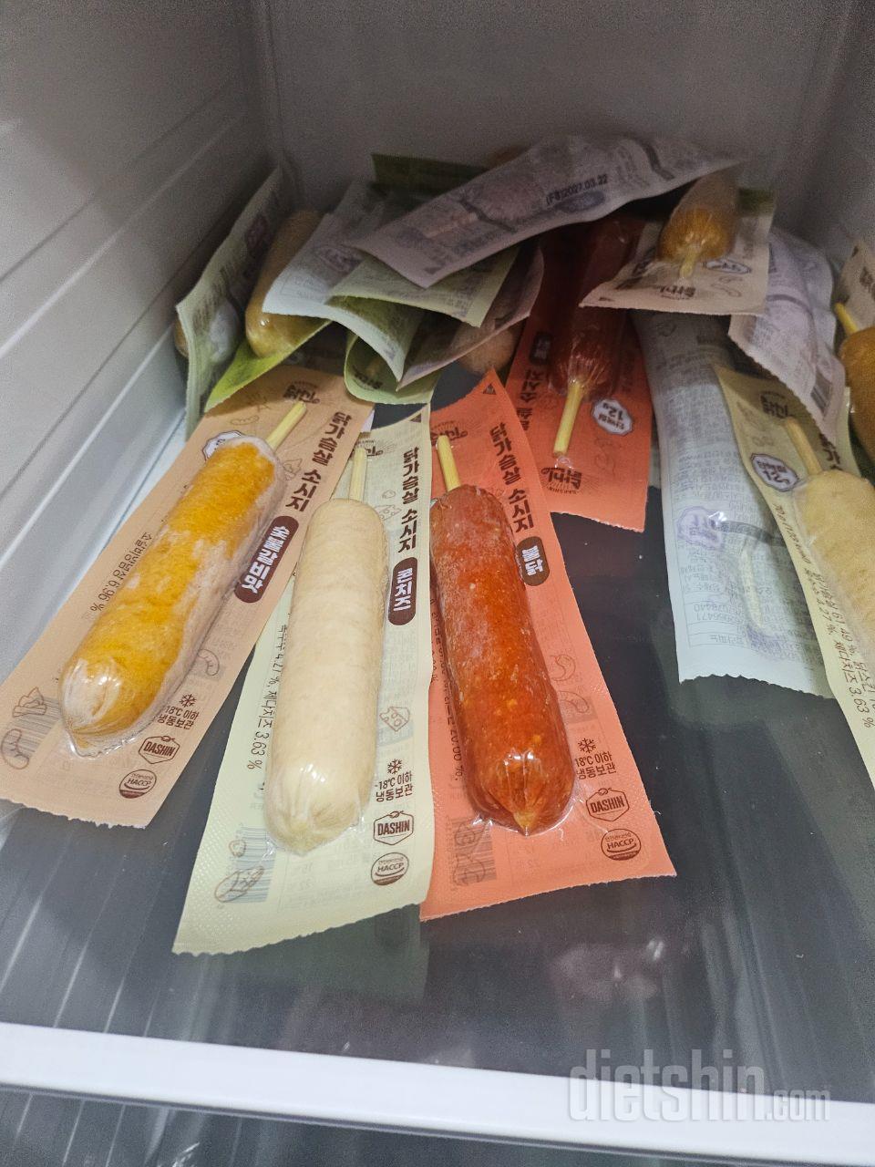 일반 시중 소세지와 똑같습니다 근데