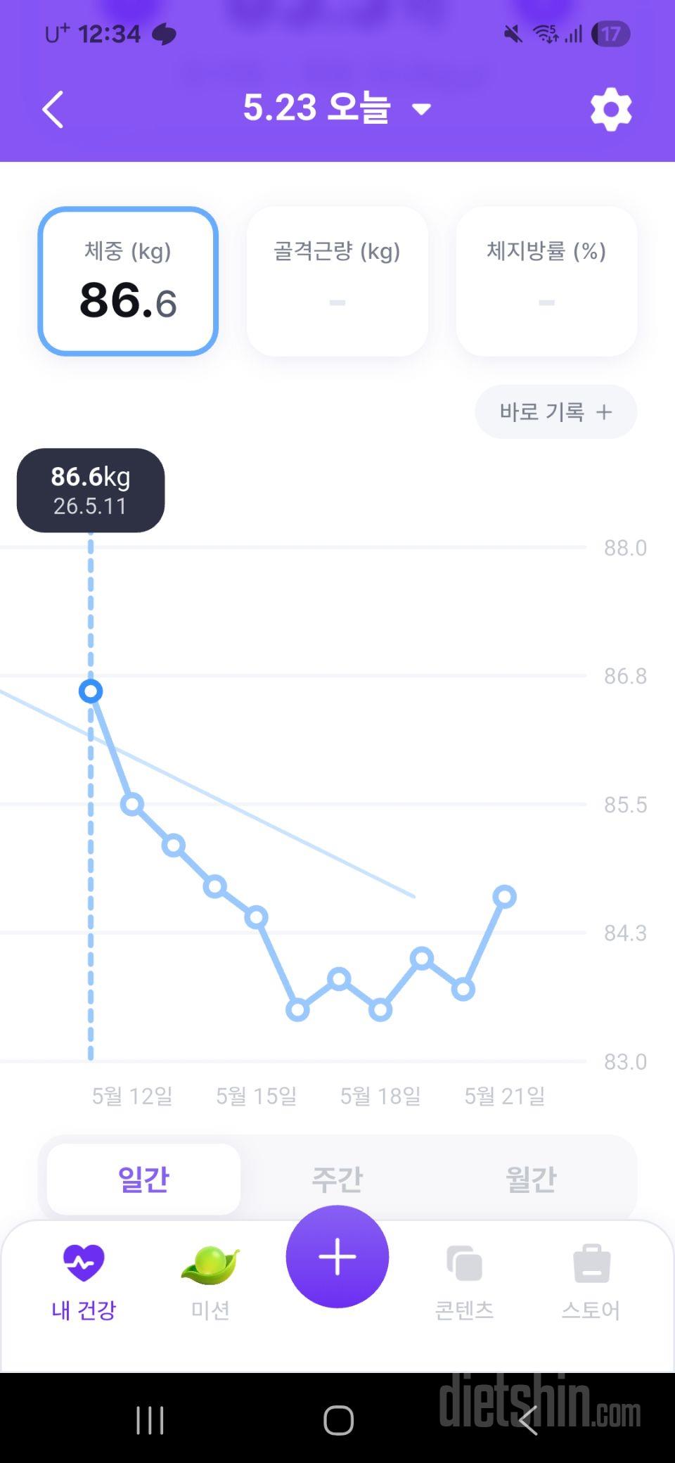 저는 살이 찔때마다 다신샵의 오븐구이