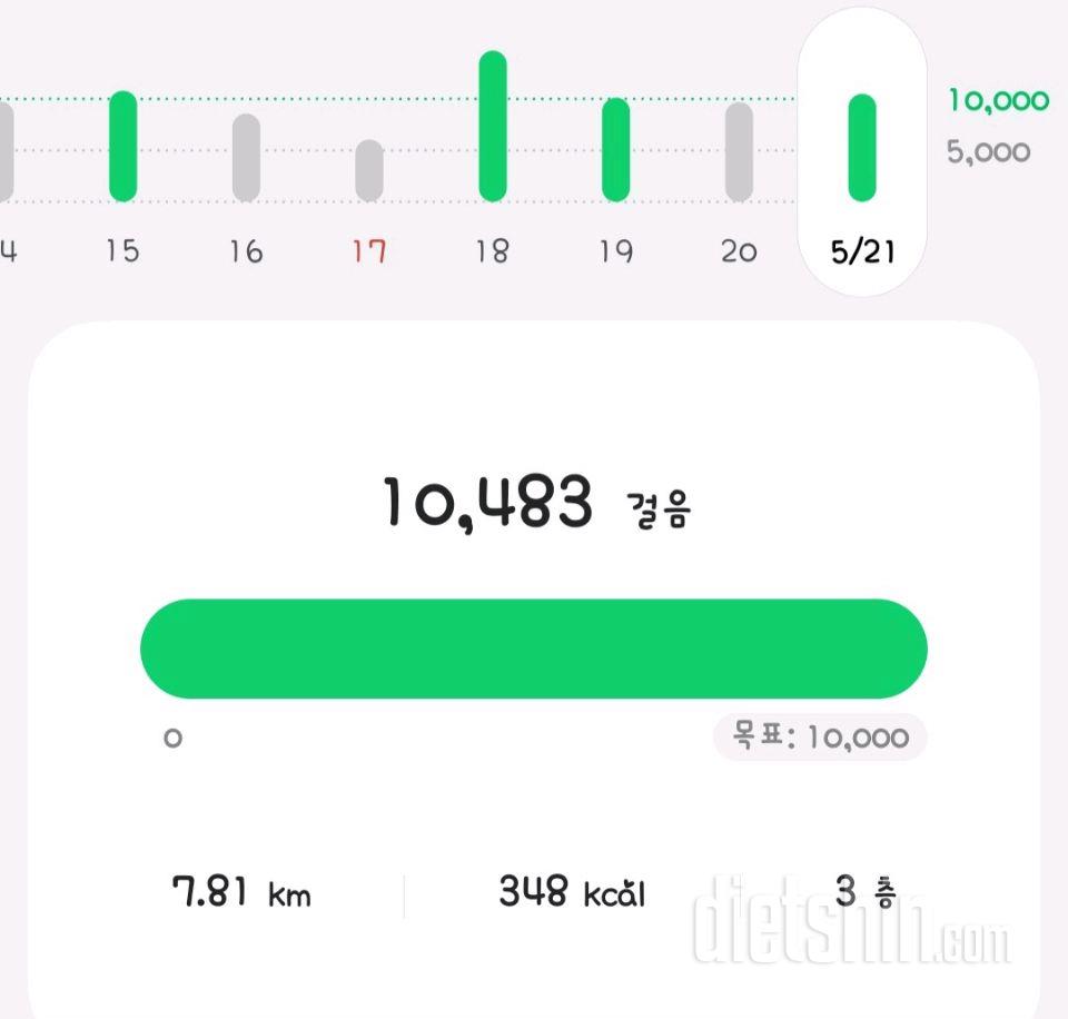 30일 만보 걷기34일차 성공!
