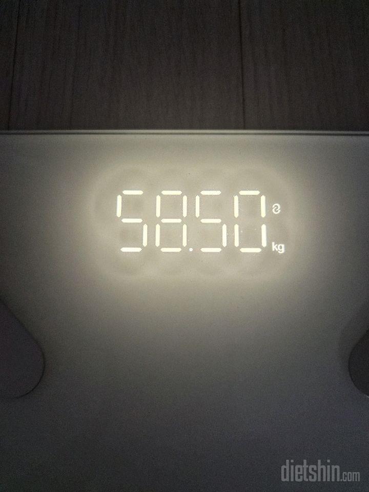 23일차 58.5