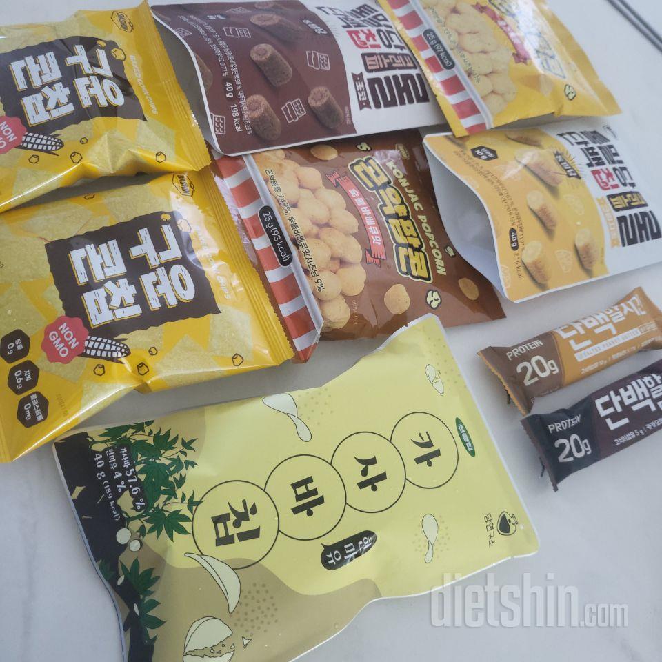 당 걱정 없는 간식 패키지 항상 눈