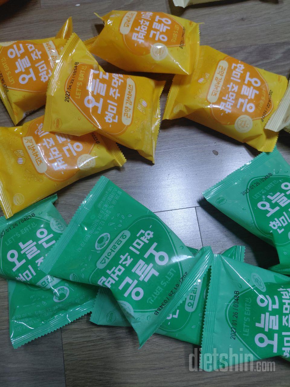 간식으로 먹기 좋아요~~~