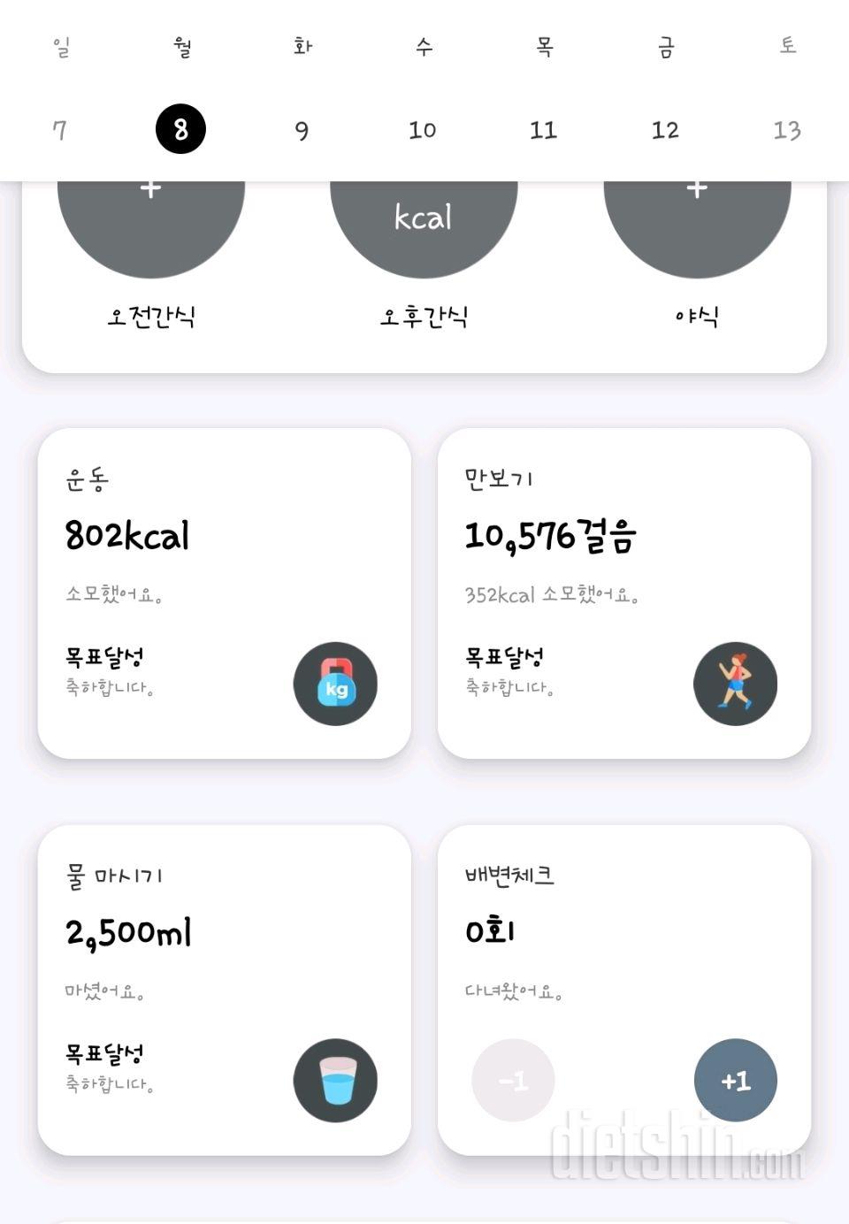 30일 만보 걷기59일차 성공!