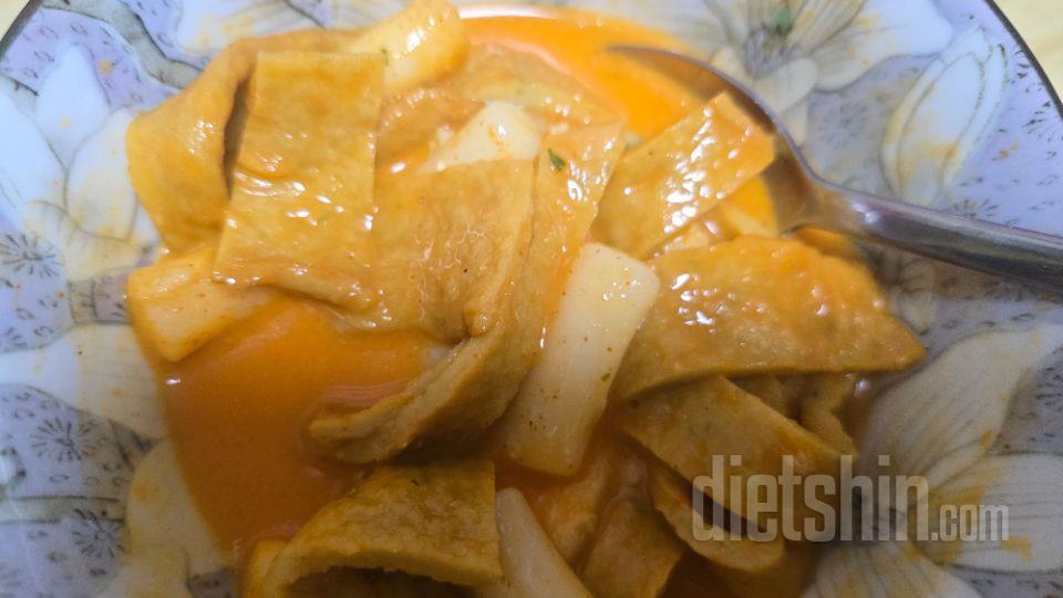 식단이라기보단 너무 떡볶이 먹고싶을