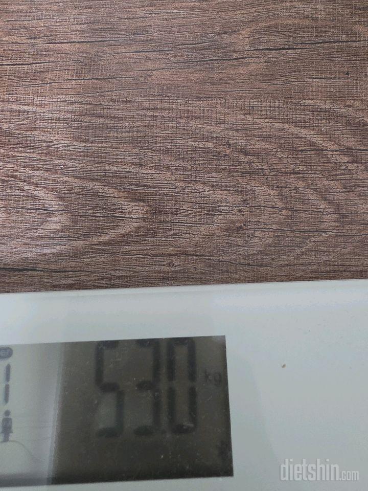 7일 아침 몸무게 재기30일차 성공!