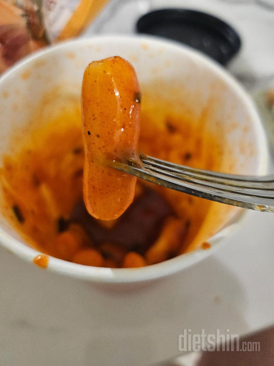 쫀득하니 매콤한 저당쌀떡볶이 맛나요