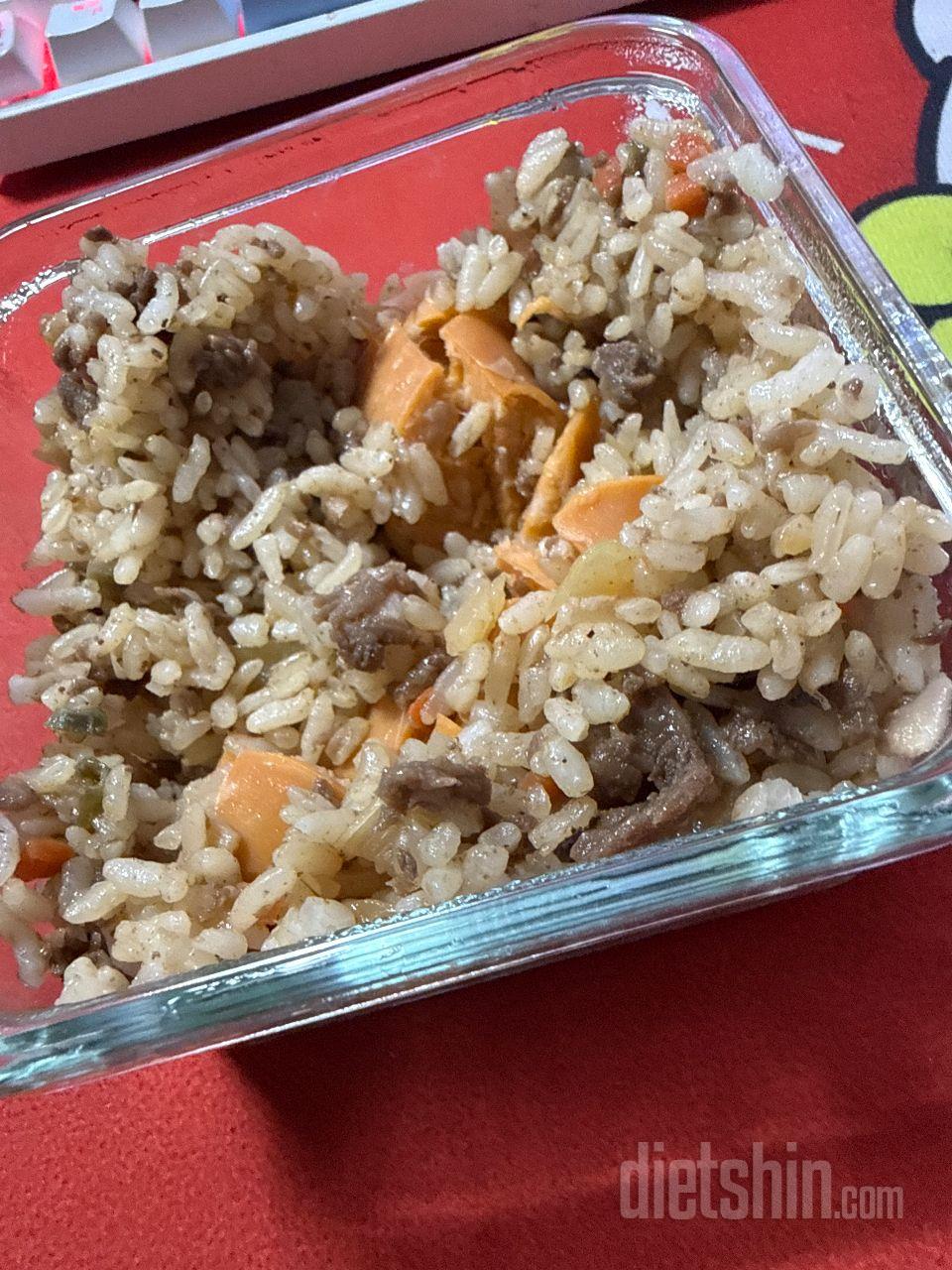 점심도시락으로 매일매일 싸서 먹고있어