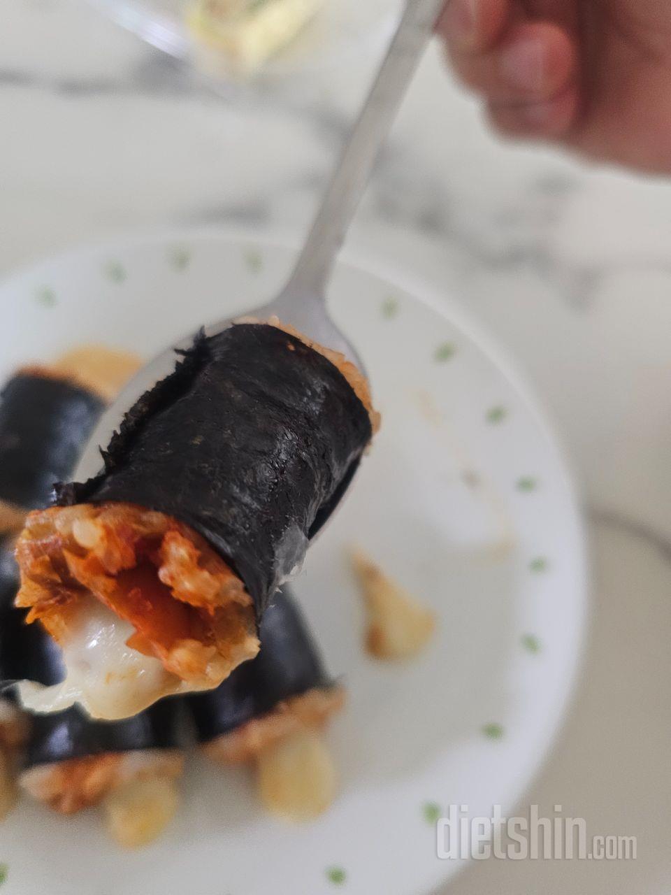 하루전에 냉장실에서 해동했다가 전자렛