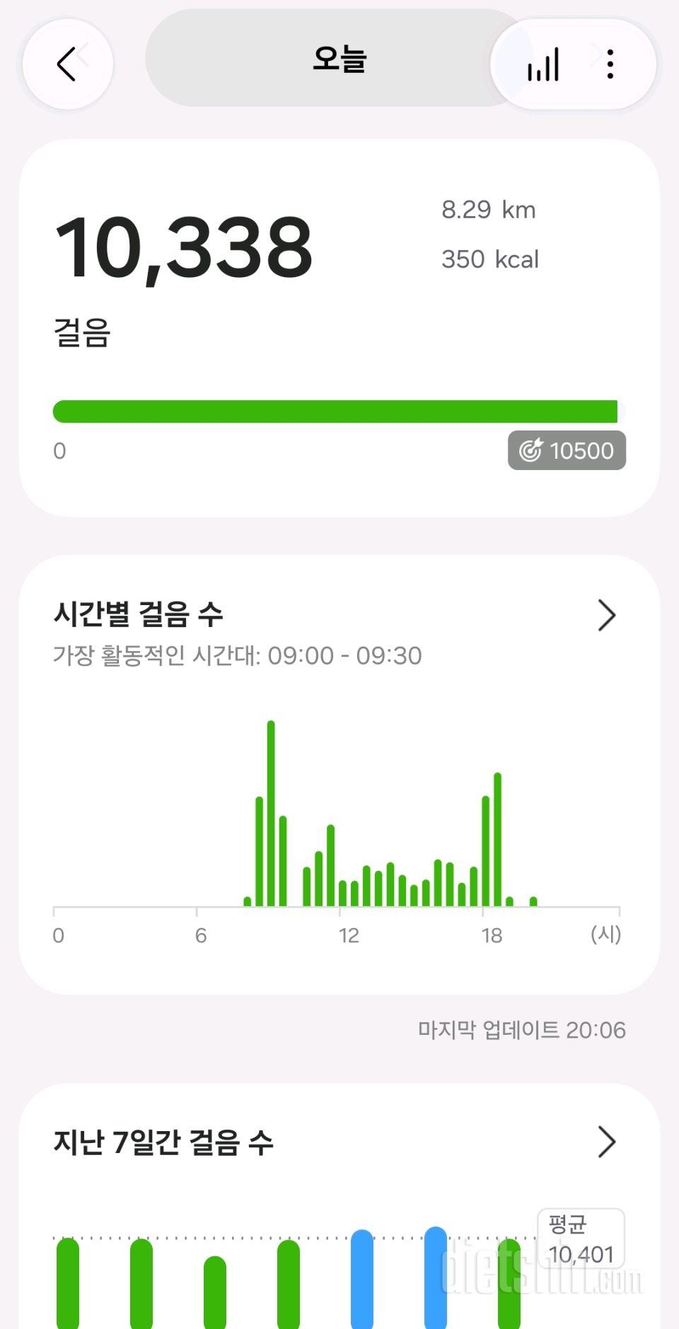 30일 만보 걷기1094일차 성공!