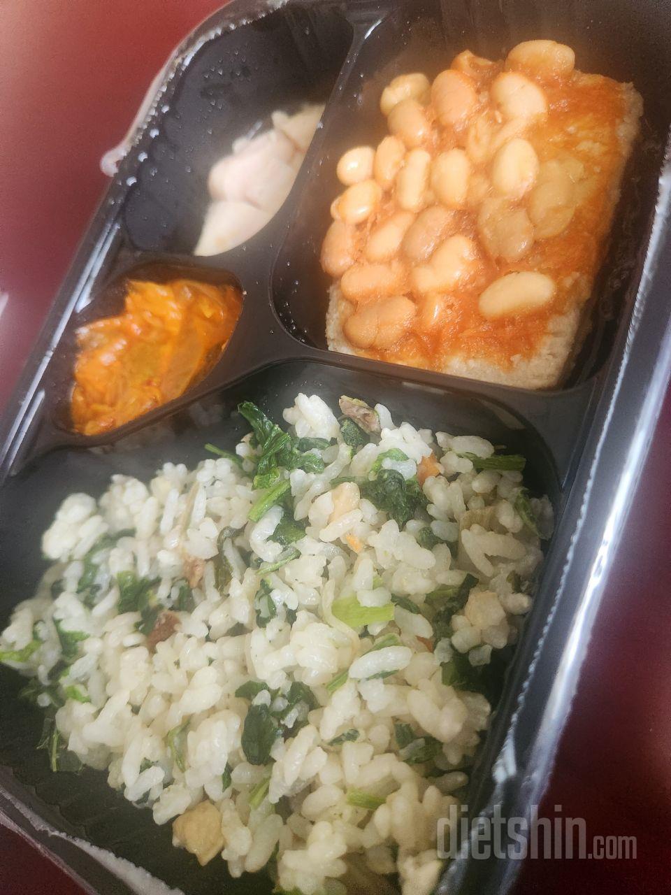 도시락의 퀄리티가 좋네요.
다욧하는데
