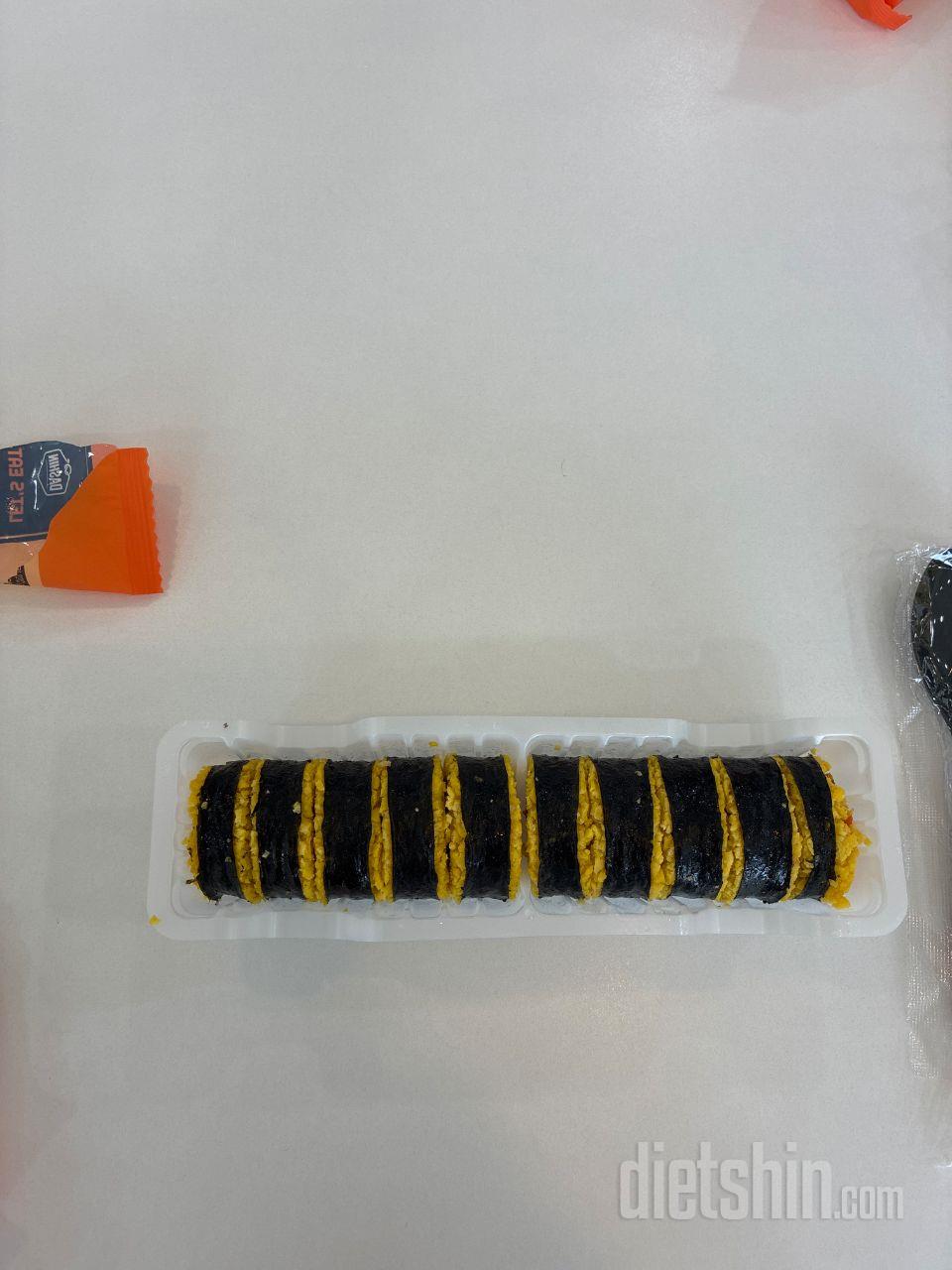 다신샵 김밥을 추천 받고 60키로일때