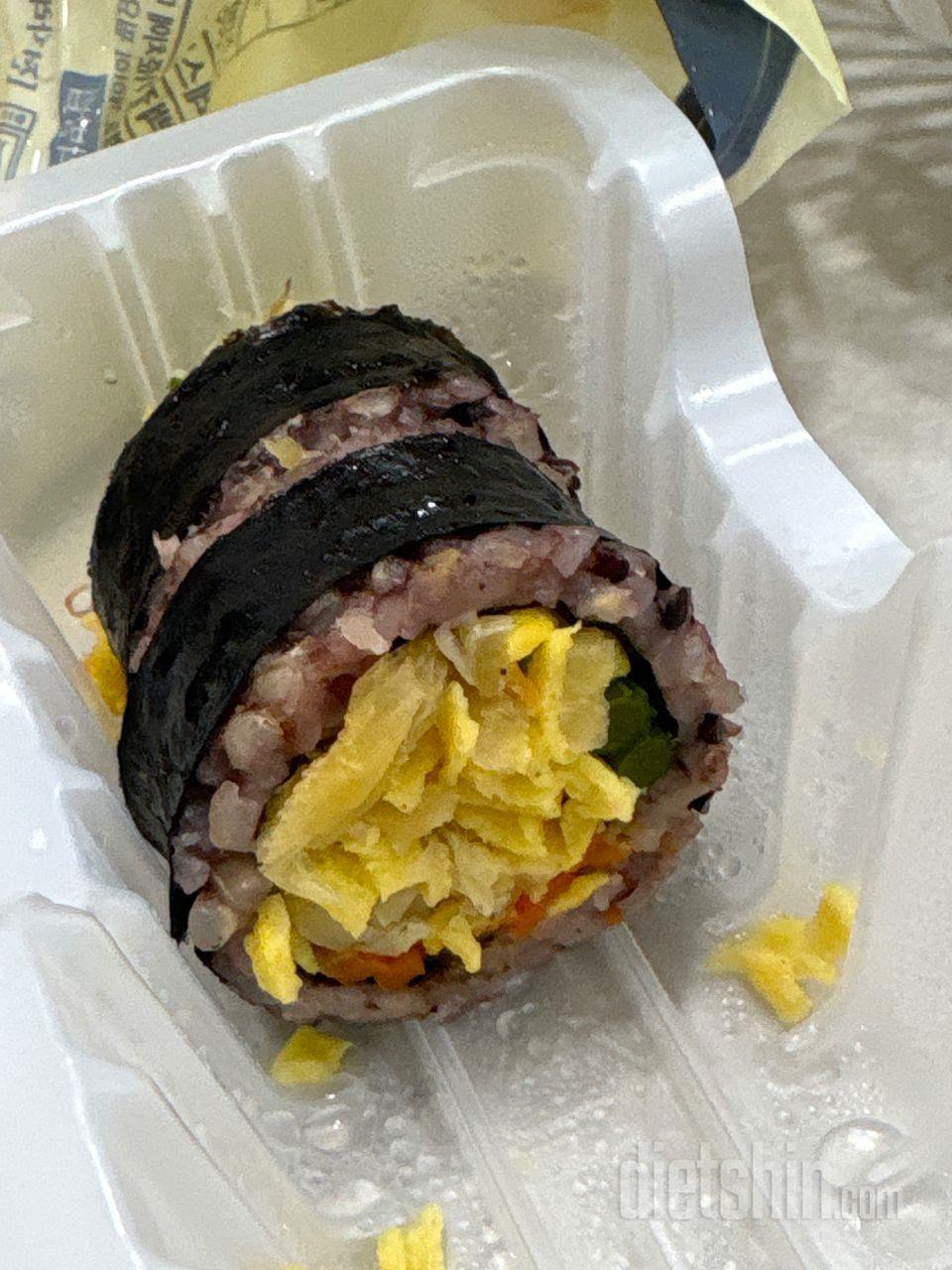 다신샵 김밥을 추천 받고 60키로일때