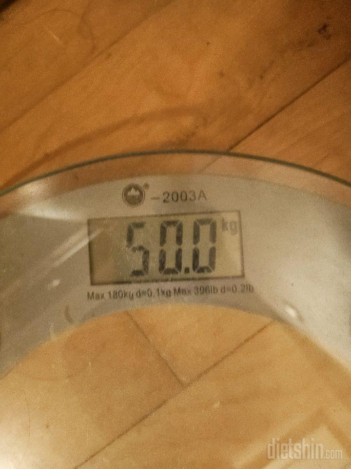7일 아침 몸무게 재기249일차 성공!