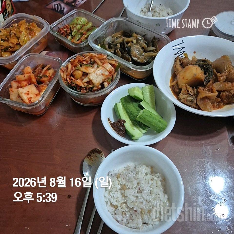 7일 하루 1끼 야채먹기212일차 성공!