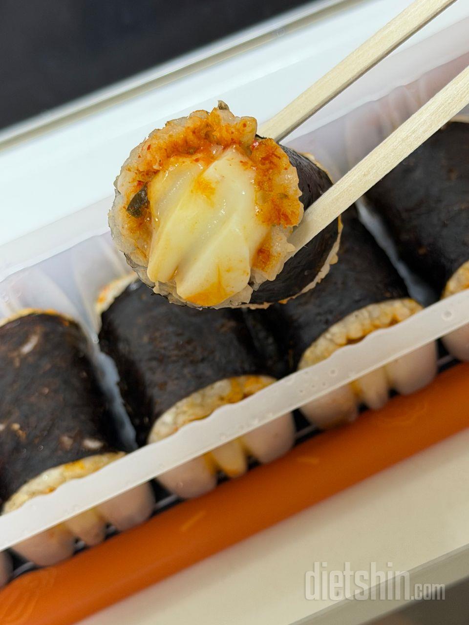 다신샵 꼬마 김밥은 진짜... 식단계