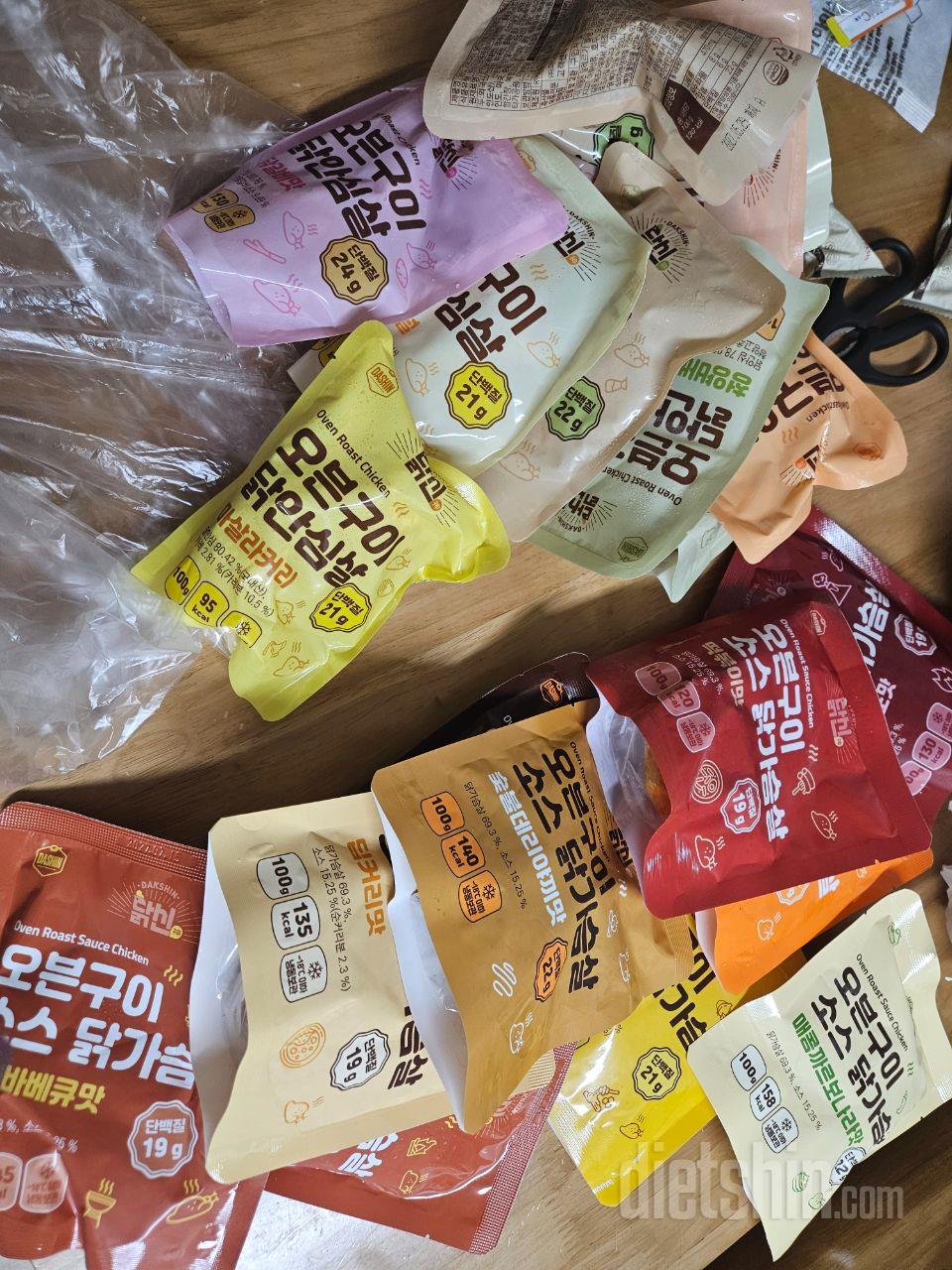 주말에 샐러드랑 먹으려고 샀어요
다신
