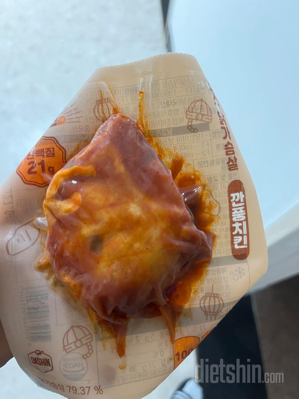 깐풍치킨맛 달짝지근+짭짤해서 완전 속