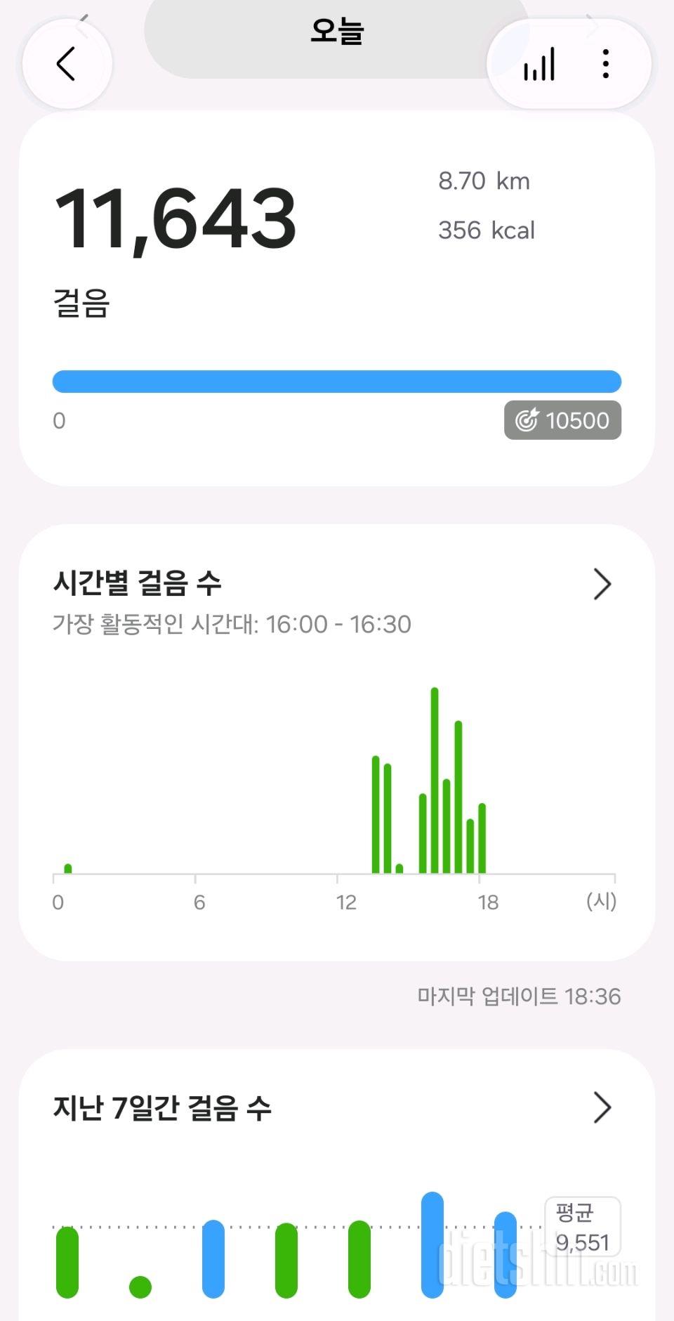 30일 만보 걷기1085일차 성공!