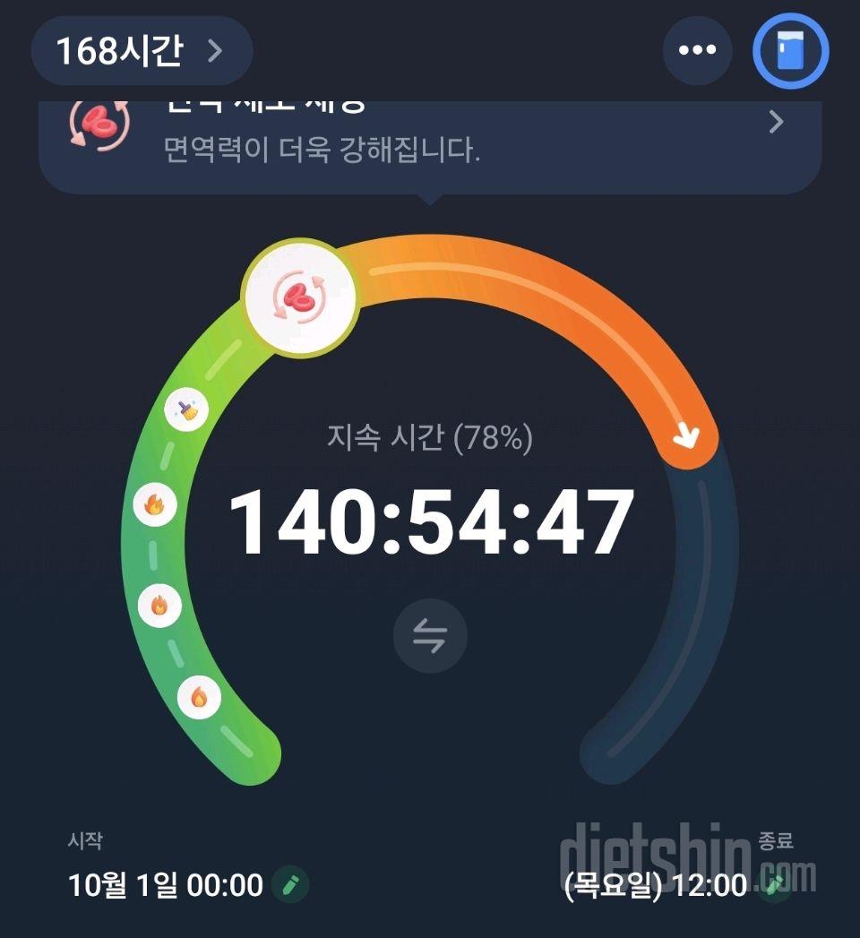 30일 밀가루 끊기64일차 성공!