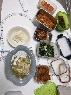 10월 26일( 점심식사 447kcal)
