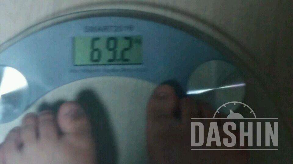 70kg-69.2 아주 조그만한 변화