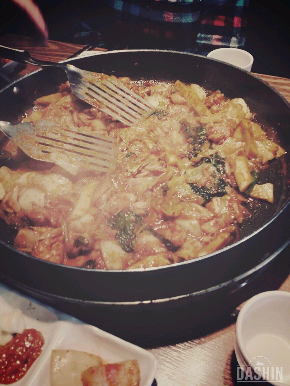 오늘점심 닭갈비ㅎㅎㅎㅎㅎ