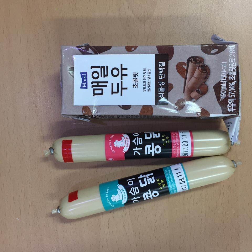 담백한맛은 맛있어요