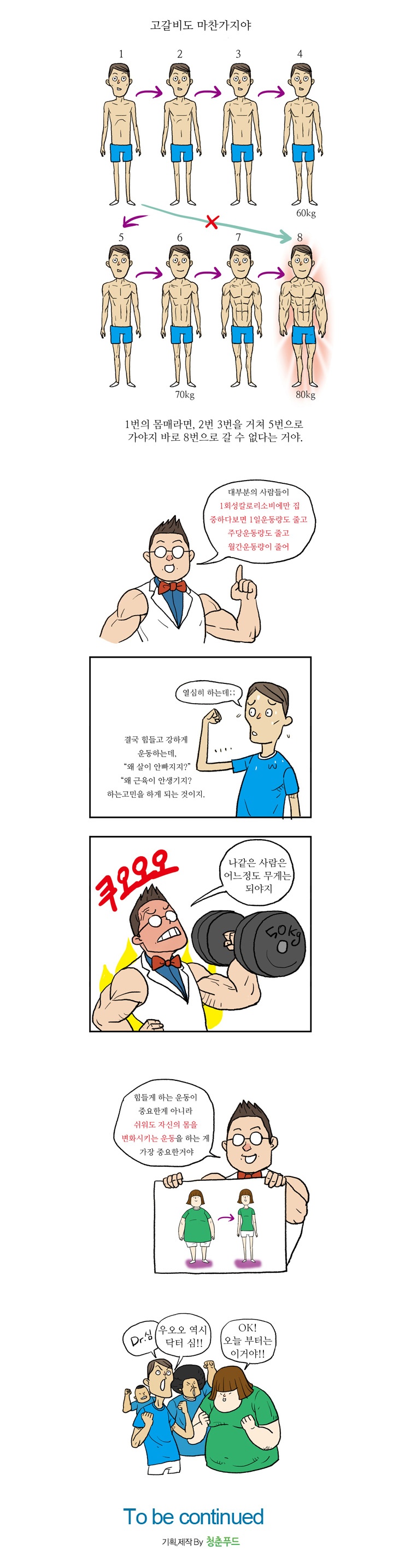 24화, 운동, 힘들게 해야만 다이어트에 효과있을까?