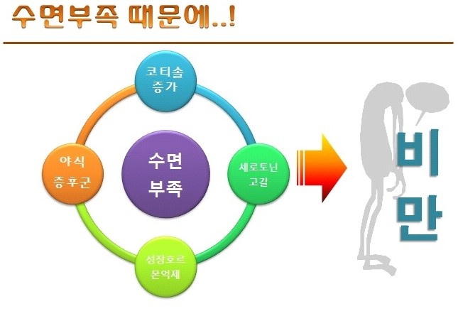 수면부족이 다이어트를 방해한다?