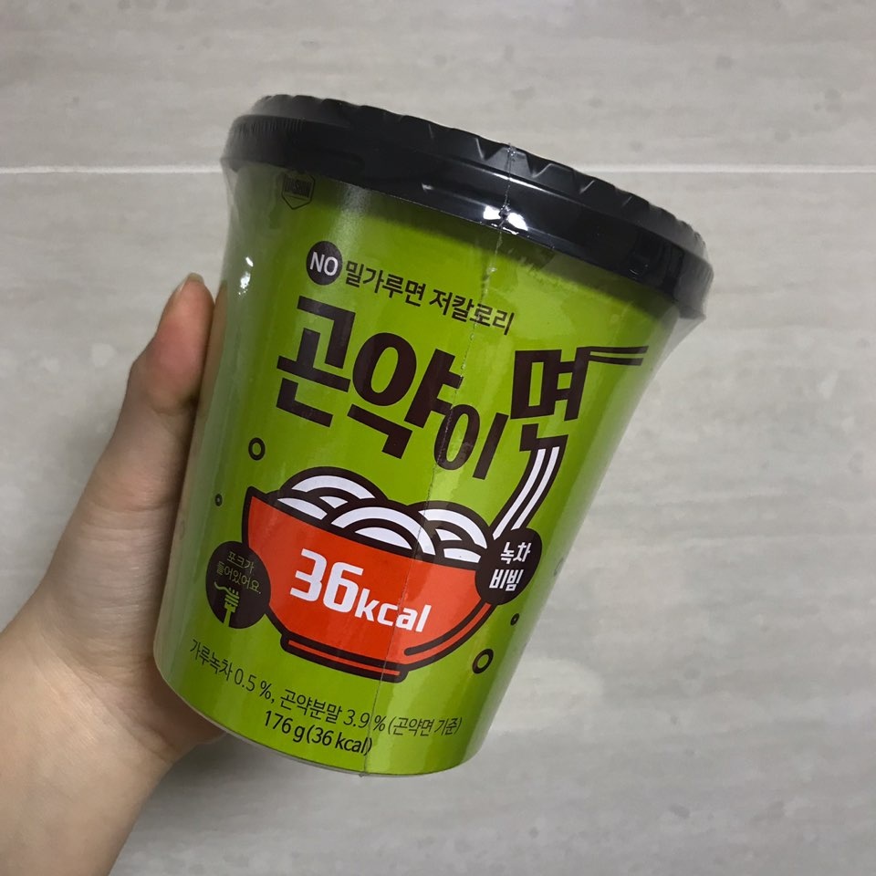곤약면이라서 부담적은 칼로리